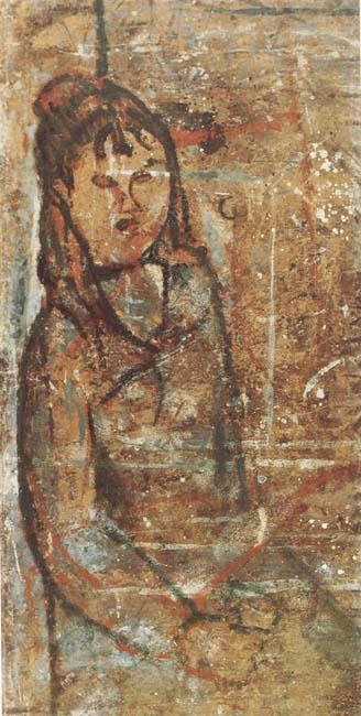 Amedeo Modigliani Femme assise tenant un verre (mk39) China oil painting art